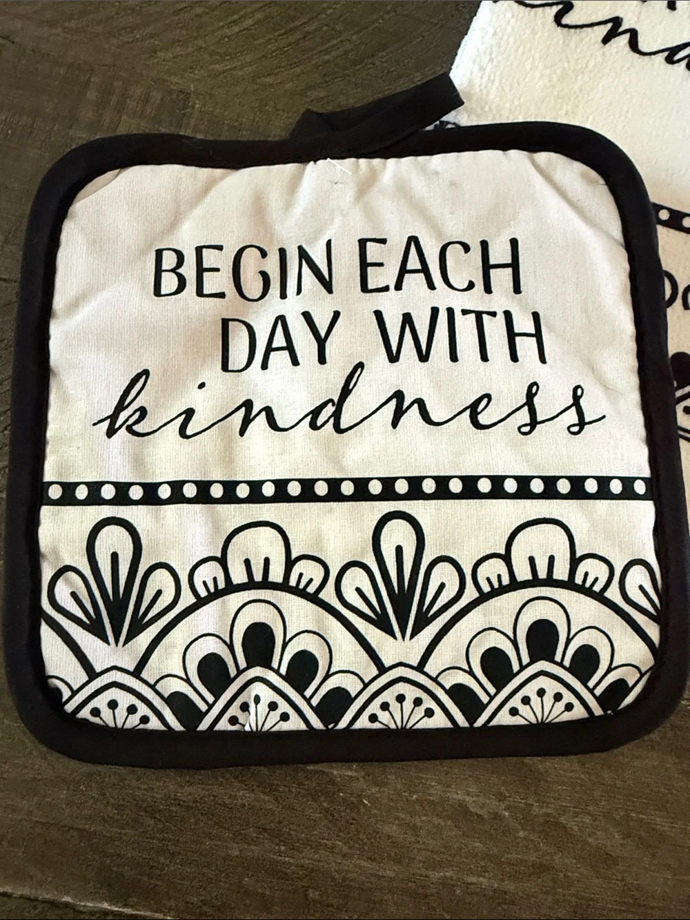 Kitchen set - 3 piece - Begin Each Day with Kindness